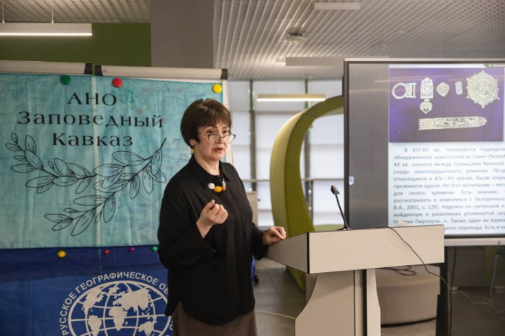 ASU teacher spoke about the medieval period of Circassian history in the project "RGO Lecture Hall"