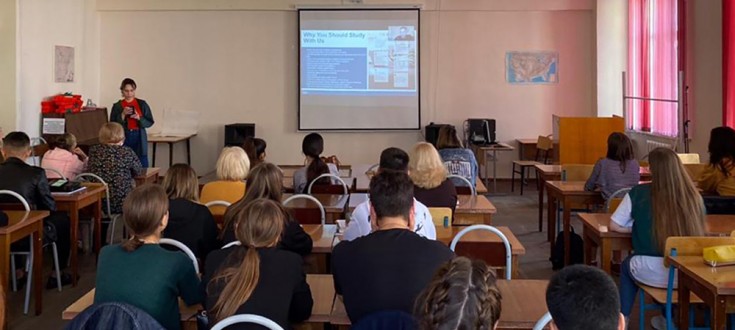В АГУ состоялся вебинар «Benefits of studying with Online Business School (United Kingdom)»