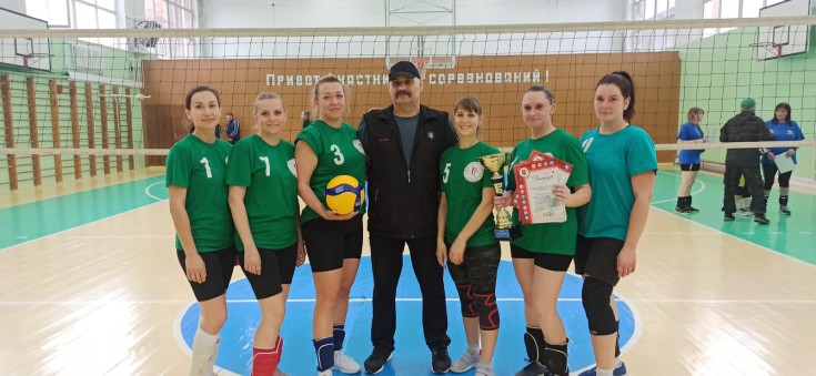 Команды АГУ стали победителями первенства Майкопа по волейболу среди ветеранов