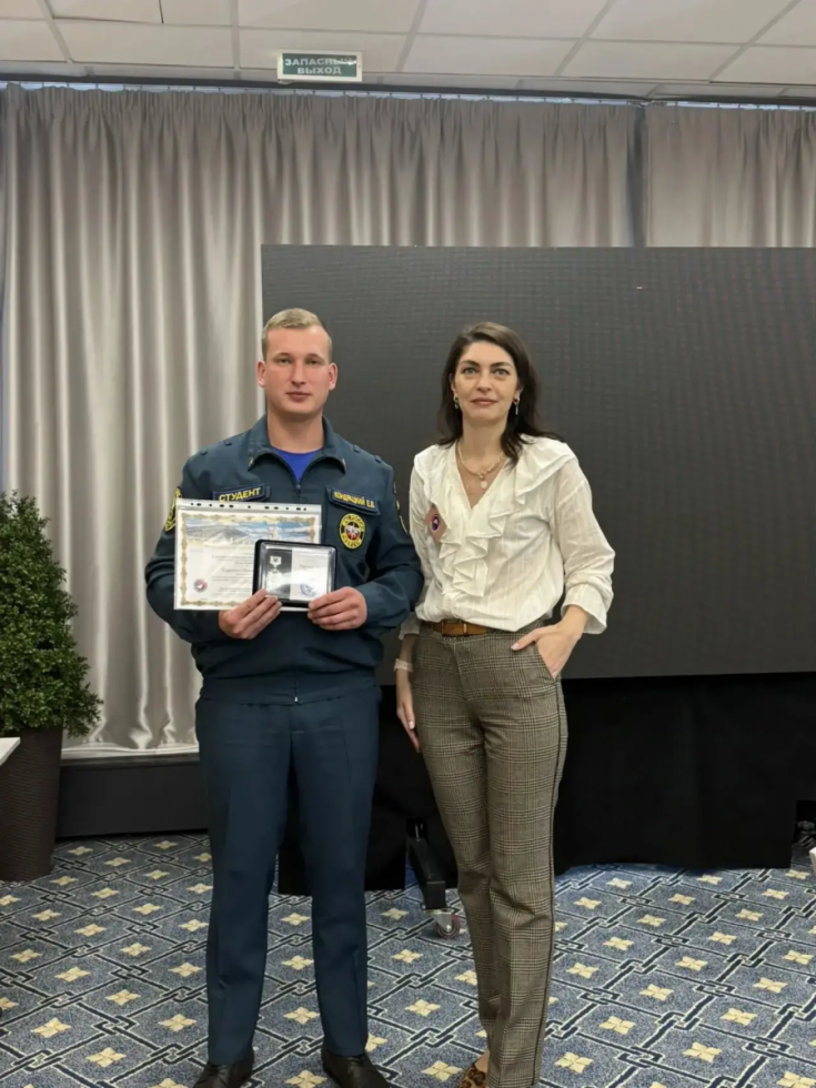 Evgeny Kondratsky Wins 20th All-Russian Student Competition "My Contribution to the Greatness of Russia