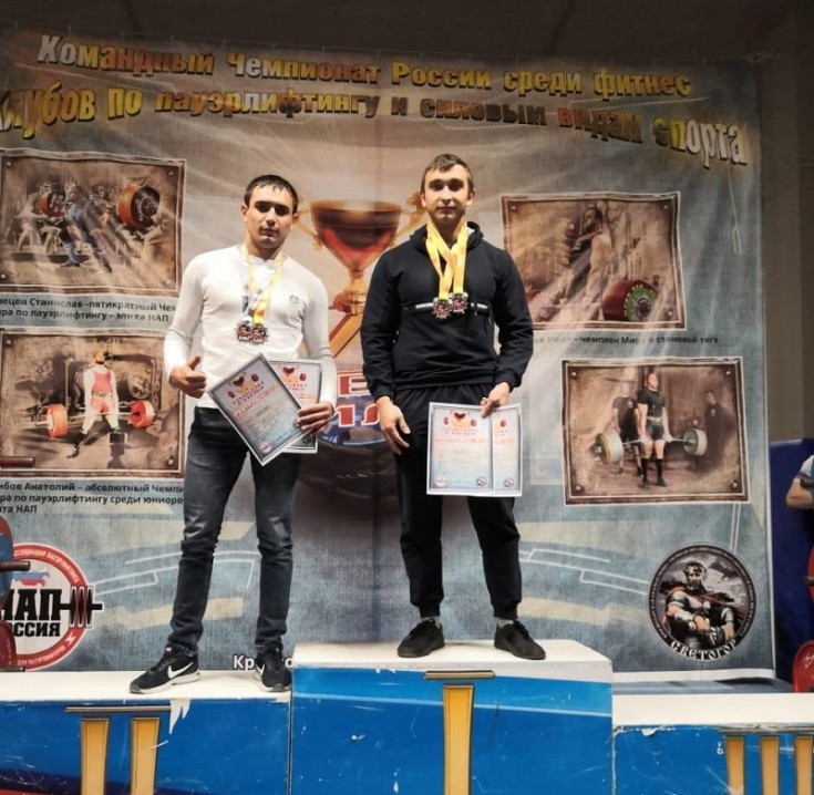 Студенты АГУ - чемпионы в тяжелой атлетике