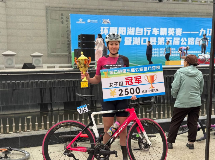 ASU Student Elizaveta Archibasova Triumphs in China Cycling Race